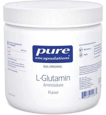 Immagine prodotto di Pure Encapsulations L-Glutammina in polvere 186 g