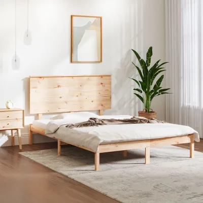 Produktbild von The Living Store Massivholzbett Kiefer 140x190 cm