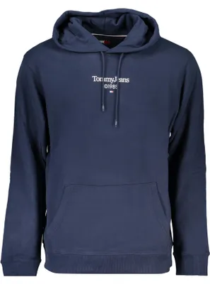 Produktbild von Herren Blaues Sweatshirt mit Bauchtasche - Angeraut & Regular Fit