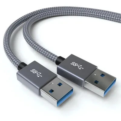 Produktbild von JAMEGA USB-A-Kabel 3.2 Gen 2, 10 Gbit/s, 1 m