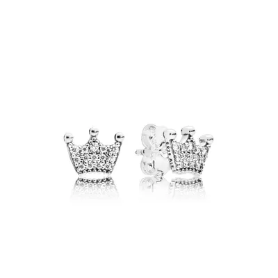 Produktbild von Pandora 297127CZ Ohrringe Kronen Sterling Silber