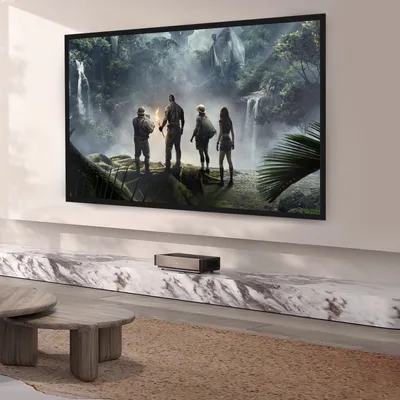 Obrázek produktu pro Projekční plátno – plátno pro projektor – 100 palců – formát 16:9 – rozlišení 4K HD