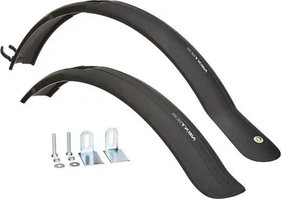 Productafbeelding van Famanu spatborden voor mountainbikes - zwart - 26-28 inch - uniseks