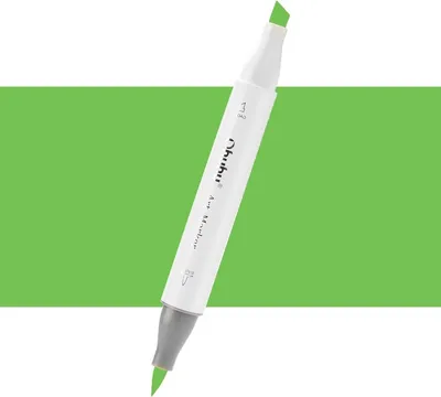 Zdjęcie produktu dla Dwustronny pędzel i dłuto OHUHU, GY2 Grass Green