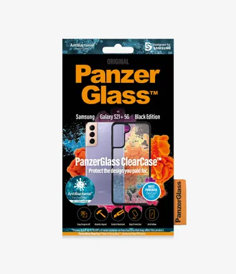 Produktbild von PanzerGlass Clearcase Hlle fr Samsung Galaxy S21 Plus 5G - Schwarz KP19725