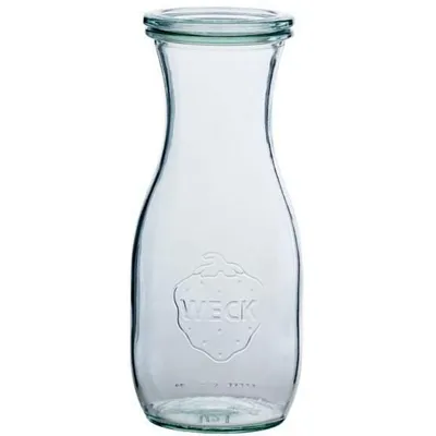 Image de Butelka Weck Saftflasche z pokrywką, uszczelką i 2 zapinkami 290 ml 6 szt.
