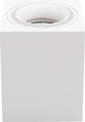 Produktbild von LED Aufbaustrahler Genius 6042 quadratisch weiß – GU10, 230V, Metall