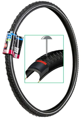 Obrázok produktu pre Pneumatika na bicykel Fischer 28" 28 x 1,5 ETRTO 40-622 – plášť na trekking a e-bike