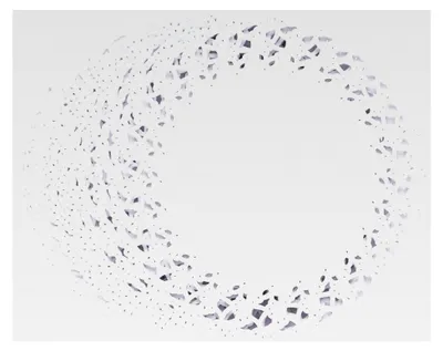 Produktbild von Runde Tortenspitzen 14 cm, 250 Stück, weiß