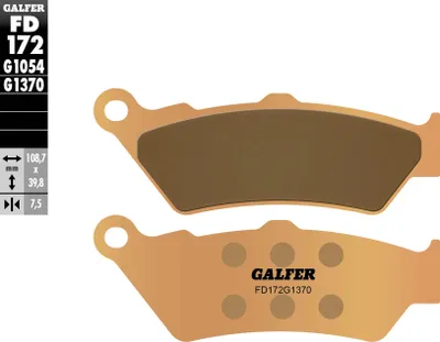 Produktbild von Bremsbeläge Kh209 Gesintert Metallic (Gold) Street
