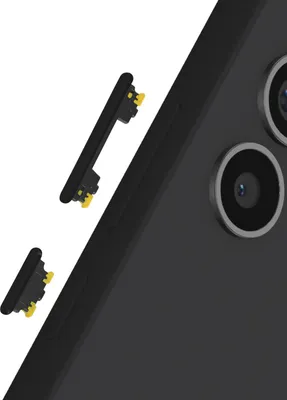 Produktbild von Clappio, Ersatz Power- & Lautstärketasten Galaxy A54 5G / A34 5G, Schwarz