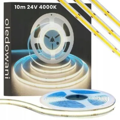 Produktbild von Oledowani 10m COB LED-Streifen Neutralweiß 4000K 24V