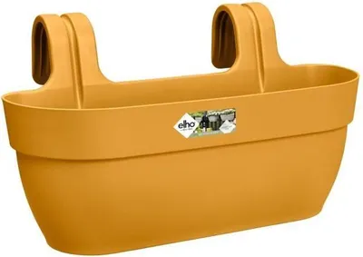 Image de Balconnière Elho Vibia Campana Easy Hanger Large, 7,5 L, 46 x 24 x 26,5 cm, Jaune miel