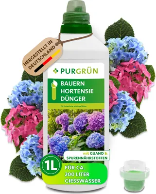 Produktbild von Purgrün Bauernhortensie-Dünger 1 Liter,