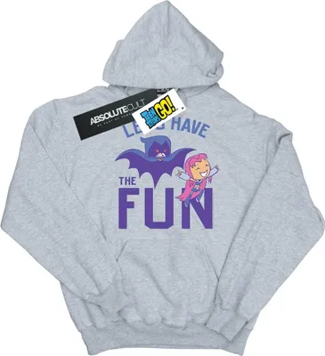 Produktbild von DC Comics - "Teen Titans Go Let's Have The Fun" Kapuzenpullover für Jungen BI13278 (116) (Grau)