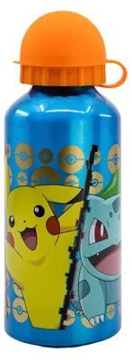 Produktbild von Pokémon Flasche Wasserflasche Kinder Trinkflasche für unterwegs Praktisch und robust