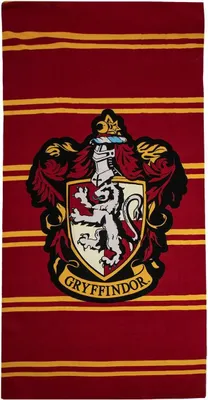 Produktbild von Harry Potter Gryffindor Strandtuch aus Mikrofaser