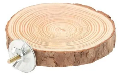 Produktbild von Sitzbrett für Vögel Naturholz 8cm