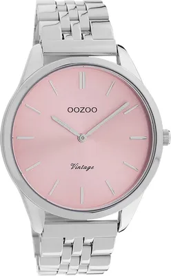 Productafbeelding van Oozoo dames metalen polshorloge, zilverkleurig, analoog, quartz uurwerk, model UOC9982A