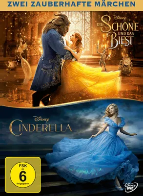 Produktbild von Die Schöne und das Biest & Cinderella (Live-Action) [DVD]