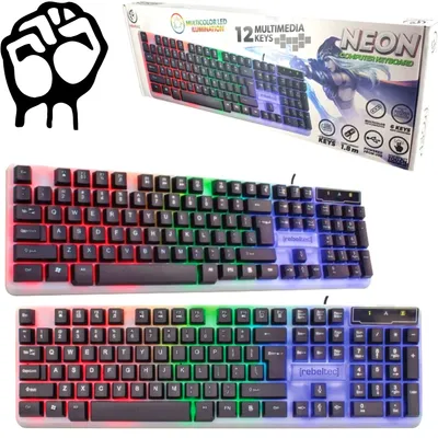 Zdjęcie produktu dla Rebeltec Keyboard gaming backlit Neon