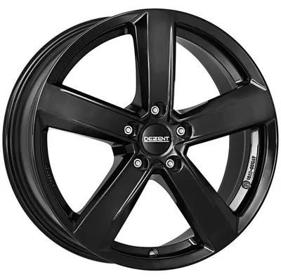 Image de Jantes en alliage DEZENT TU noir 7.5x17 5x112 ET 46 BLACK