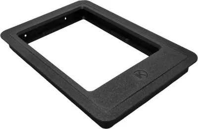 Image de Cadre d'encastrement 9940011 Framodule pour poubelle Hailo noir 290 x 205 mm