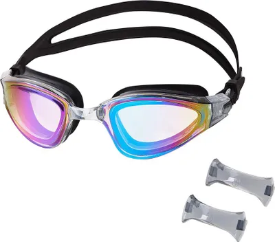 Immagine prodotto di Occhialini da nuoto NILS Aqua NQG180MAF nero/arcobaleno