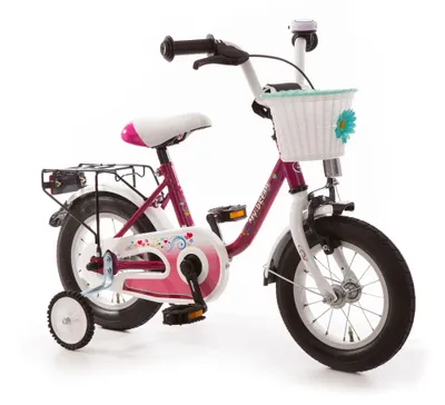 Produktbild von Bachtenkirch Kinderfahrrad My Dream 12,5 Zoll purpur weiß