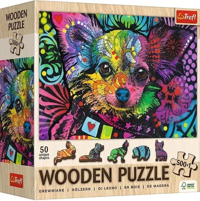 Imagen del producto de TREFL Puzzle de madera, diseño "Cachorrito", modelo 501