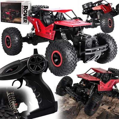 Produktbild von Fernsteuerung Off-Road 4X4 1:16 Metallkarosserie Stossdämpfer