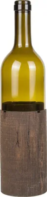 Produktbild von Joy Kitchen™ Kerzenhalter Teelichter - Woody | Holzkerzenhalter Weinflasche | Kerzentablett | Kerzen | Teelichter | Teelichthalter | Holzständer | wiederverwertete Materialien