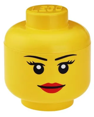 Productafbeelding van LEGO-container – meisjeshoofd, 2 liter, maat S