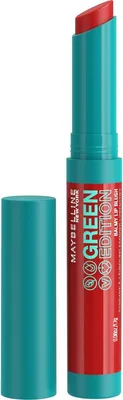 Produktbild von Maybelline Green Edition Balmy Lip Blush, Rot, Bonfire, 1 Farben, Färbung, Feuchtigkeitsspendend, Nährend, Frauen, Glanz