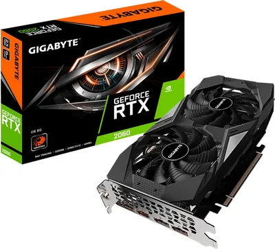 Produktbild von Gigabyte GeForce RTX 2060 D6 6G - Grafikkarten