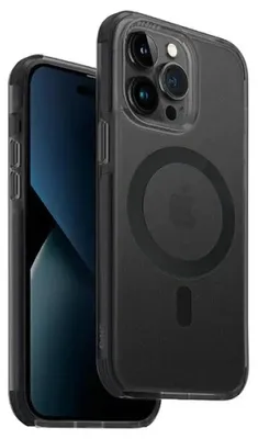 Produktbild von Uniq Etui Combat Iphone 14 Pro Max 6,7 Magclick Ladegerät Czarny/Beton Charcoal