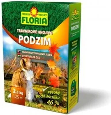 Zdjęcie produktu dla Agro Floria podzimní trávníkové hnojivo 2.5kg
