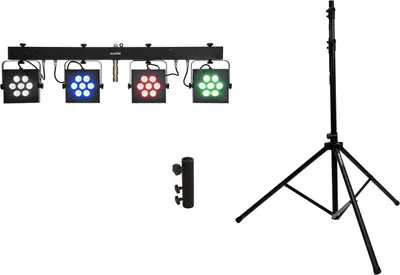Produktbild von EUROLITE Set LED KLS-3002 + M-4 Boxenhochständer (20000818)