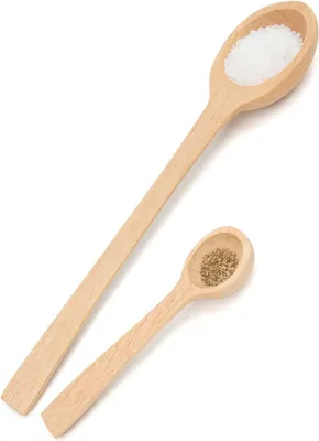 Produktbild von Messlöffel groß und klein – Küchenmesslöffel-Set