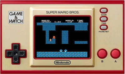 Obrázok produktu pre Nintendo Game & Watch: Super Mario Bros., Detská herná konzola, 3 rok / roky, 68 g, Béžová, Červená