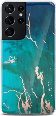 Produktbild von ONEFLOW® Sense Case kompatibel mit Samsung Galaxy S21 Ultra - Hülle in Marmor Optik, Excitement