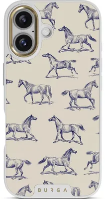 Produktbild von Handyhülle für iPhone 17, Burga Elite Light MagSafe, Derby Race Gold