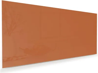 Produktbild von Glasbild 100x50cm in XXL für Wohnzimmer, Schlafzimmer Motiv Brauner Hintergrund