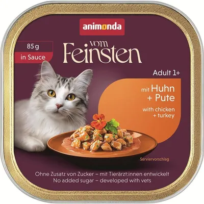 Immagine prodotto di Animonda 85gx32 Adult Huhn+Pute i Sauce v.F.