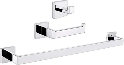 Produktbild von Bad-Accessoires-Set LUANDA Chrom