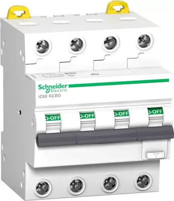 Produktbild von Schneider Electric iC60 RCBO, 6000 A, IP20