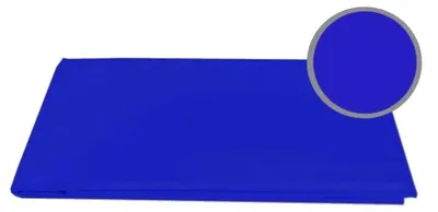 Produktbild von Elway Baumwoll-Bettlaken ohne Gummi 180x220 cm Blau