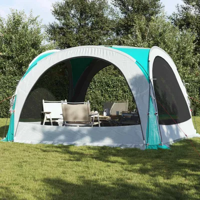 Produktbild von Design Partyzelt Grün 360x360x215 cm 185T Taft, Campingzelte 2024 Neu