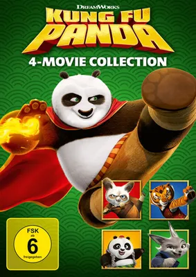Obrázek produktu pro Kung Fu Panda - 1-4 Collection