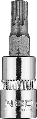 Zdjęcie produktu dla NEO TOOLS Końcówka TORX TX30 na nasadce 1/4", krótka, 37 mm
